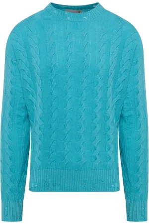 LANEUS Cable-knit jumper