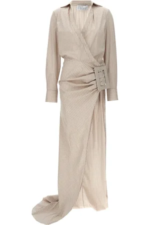 GIUSEPPE DI MORABITO Buckle-detail maxi dress