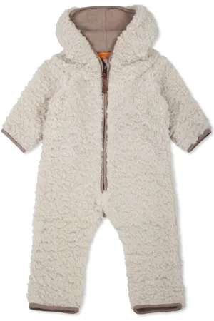 Molo Faux-shearling romper