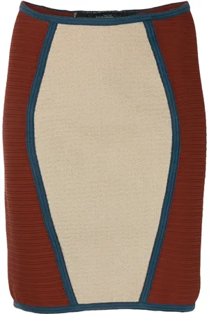 Jean Paul Gaultier 1990 knitted pencil skirt