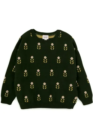 KNOT Patterned intarsia-knit jumper