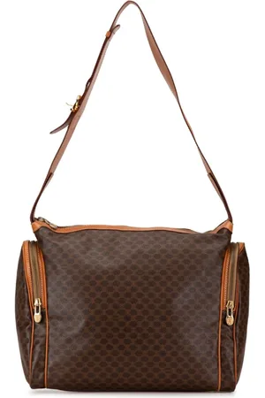 Céline 1992 Macadam Coated Canvas shoulder bag