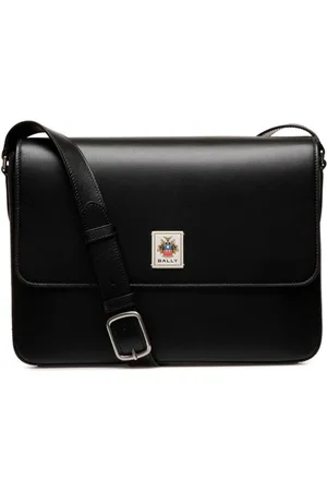 Bally Logo-patch shoulder bag