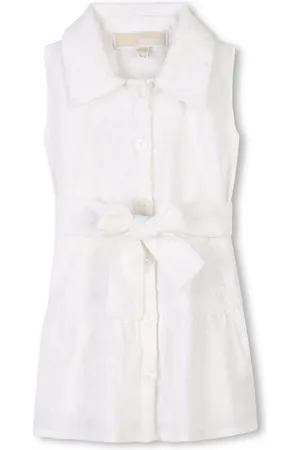 Michael Kors French embroidery sleeveless dress
