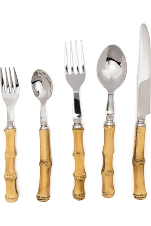 Les-Ottomans Bamboo posate cutlery (set of five)
