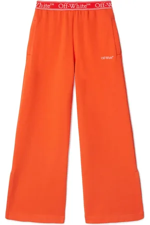 OFF-WHITE Bookish logo band track pants