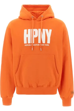 Heron Preston HPNY print drawstring hoodie