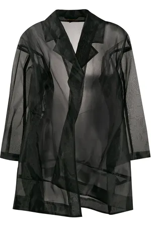 Comme des Garçons 1997 sheer oversized coat