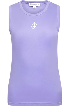 J.W.Anderson Logo-embroidered top