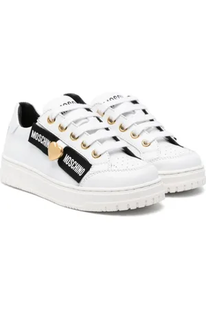 Moschino Logo-print strap sneakers
