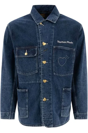 HUMAN MADE Logo-patch jacket