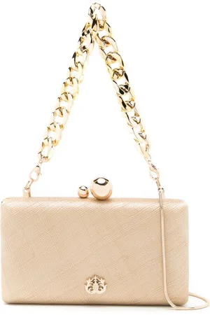 Isla Ibiza Logo-plaque detail shoulder bag