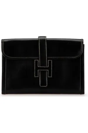 Hermès 1992 Box Calf Jige 29 clutch bag