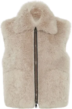 Brunello Cucinelli Shearling reversible waistcoat