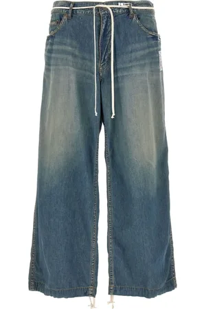 Maison Mihara Yasuhiro Drawstring-waist jeans