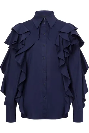 Alberta Ferretti Ruffle-detailing shirt