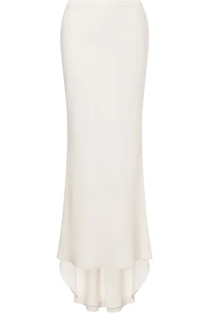 Serafini Asymmetric maxi skirt