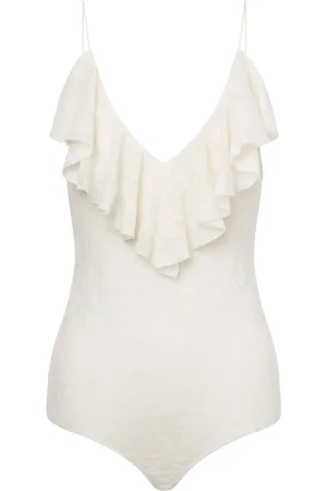 Serafini Ruffle-detailing bodysuit