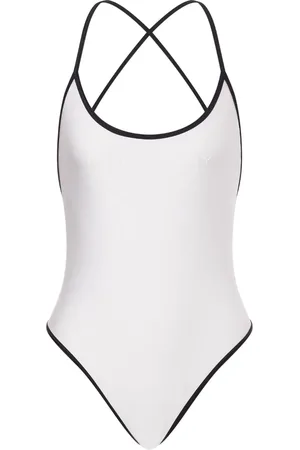 Serafini Contrast-trim swimsuit