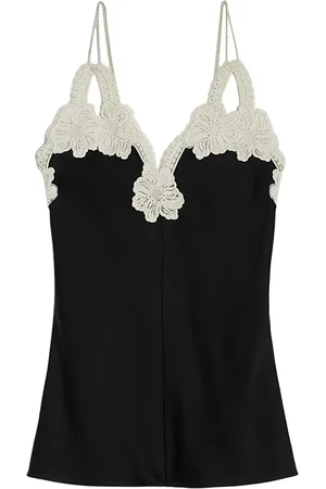 Jil Sander Floral-embroidered top
