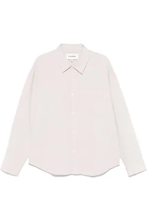 Frame Waffle-effect shirt