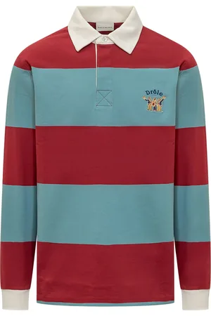 Drôle de Monsieur Le Bandes polo shirt