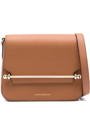 STRATHBERRY Logo-print cross body bag