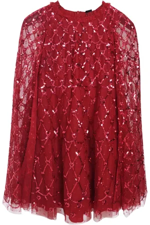 Needle & Thread Heart cape dress
