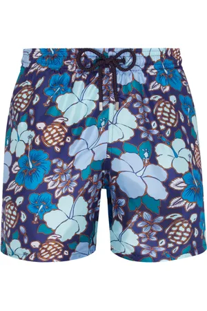 Vilebrequin Tropical Turtles-print swim shorts