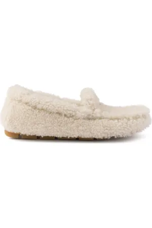 Prada Shearling driving shoes