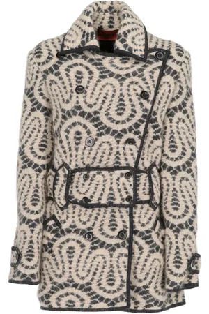 Missoni 2000s abstract-pattern coat