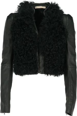 Balenciaga 2010s leather jacket