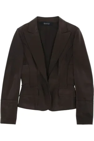 Gucci 2000s suede blazer