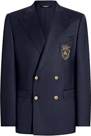 Dolce & Gabbana Double-breasted jacket with patch