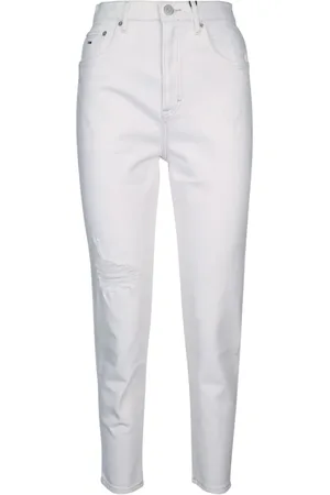 Tommy Hilfiger High-rise tapered jeans