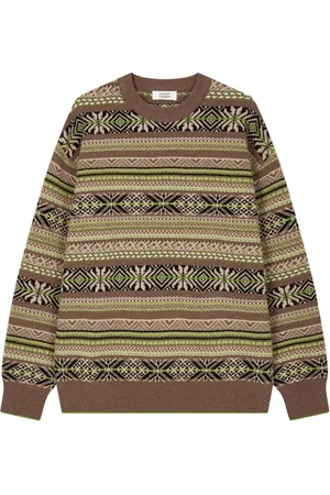 Studio Tomboy Fair isle intarsia knit sweater