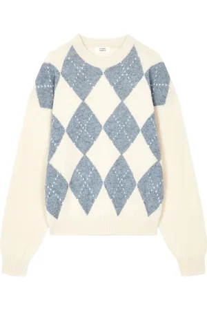 Studio Tomboy Argyle intarsia knit sweater