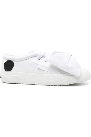 Viktor & Rolf X Superga bow-detail flatform sneakers