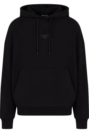 Emporio Armani Logo-patch hoodie