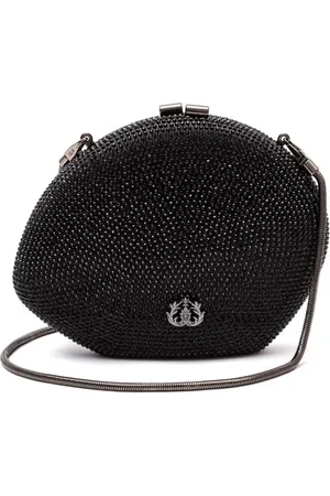 Isla Ibiza Rhinestone-embellished clutch bag