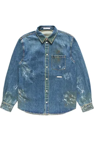 Helmut Lang Painted denim shirt