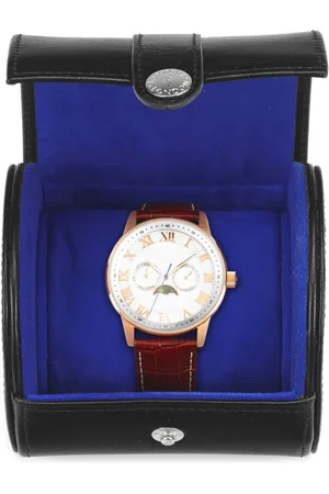 ASPINAL OF LONDON Leather watch roll