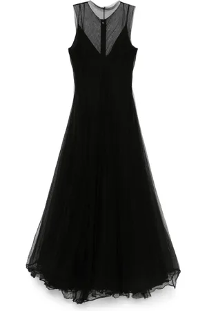 MARC LE BIHAN Mesh midi dress