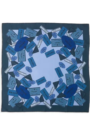 Prada Printed twill scarf