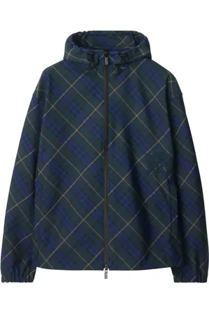Burberry Check-pattern jacket