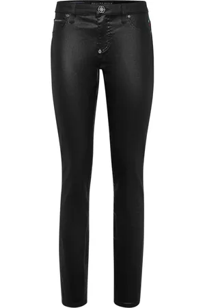 Philipp Plein Coated jeans