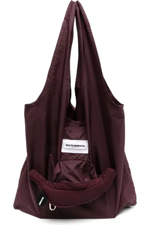 MELITTA BAUMEISTER Bordeaux banana tote bag