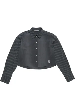 Acne Studios Jacquard pinstripe shirt
