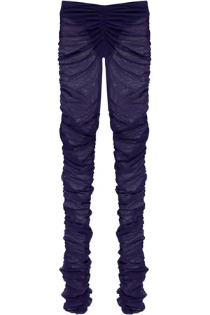 The Attico Ruched leggings