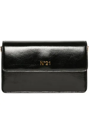 Nº21 Logo-stamp shoulder bag